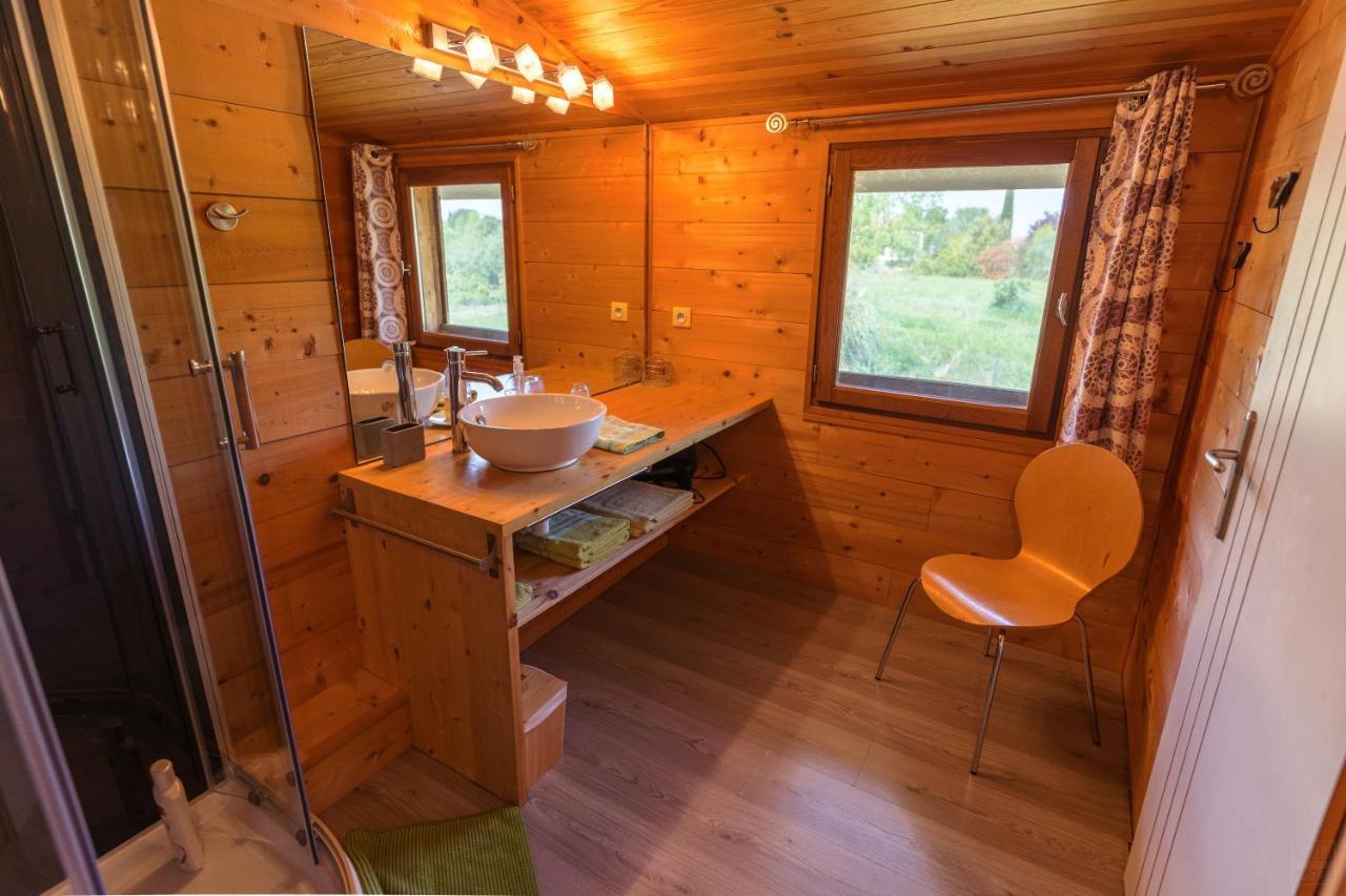 Chambre D'Hotes Neptune Wood Arzens Esterno foto